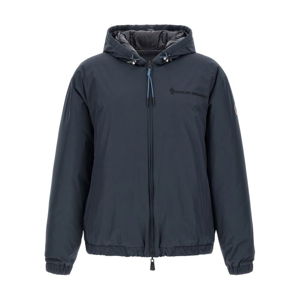 Moncler Grenoble Blue Polyamide Shell Men's Jacket